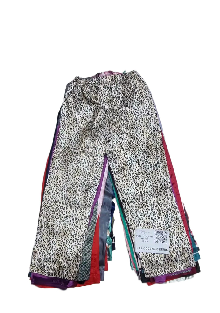 Satiny Pajama Pants 40 pcs