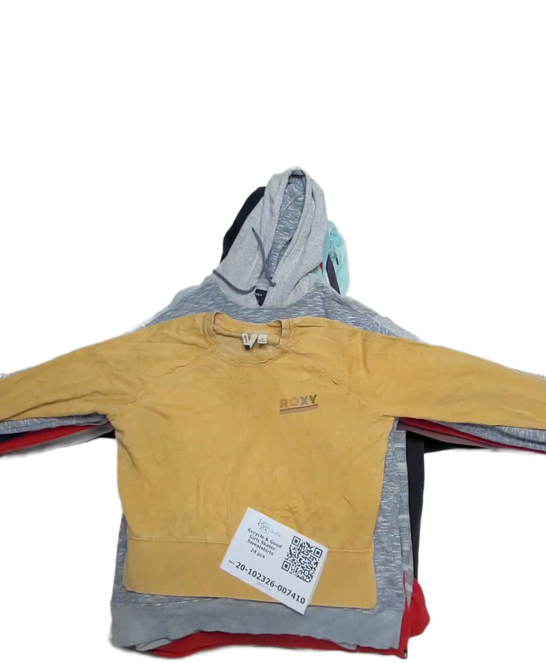 Recycle & Good Girls Skater Sweatshirts 24 pcs