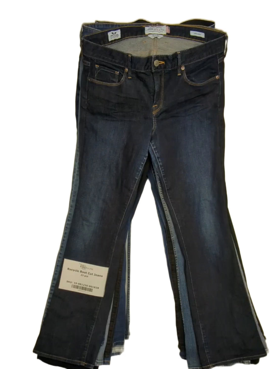 Recycle Boot Cut Jeans 23 pcs