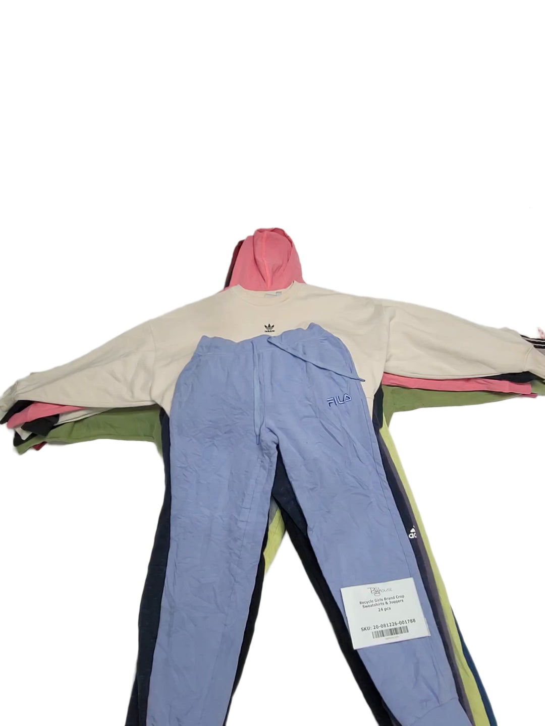 Recycle Girls Brand Crop Sweatshirts & Joggers 24 pcs