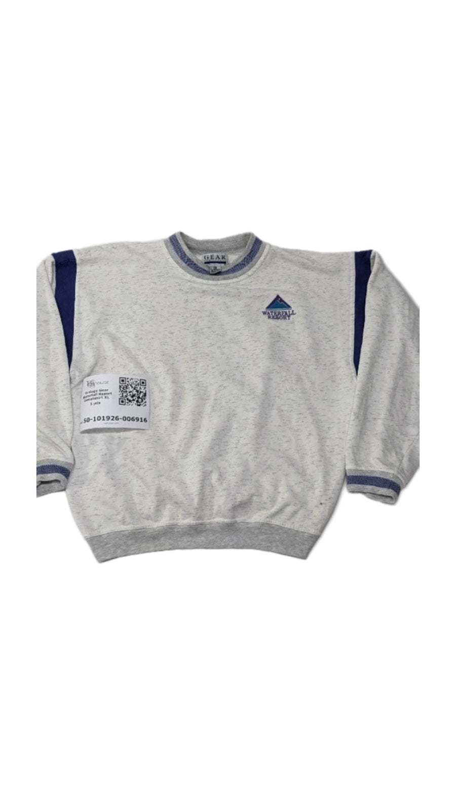 Vintage Gear Waterfall Resort Sweatshirt XL 1 pc