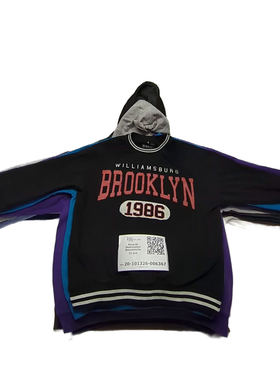 Recycle Destination Sweatshirts 21 pcs