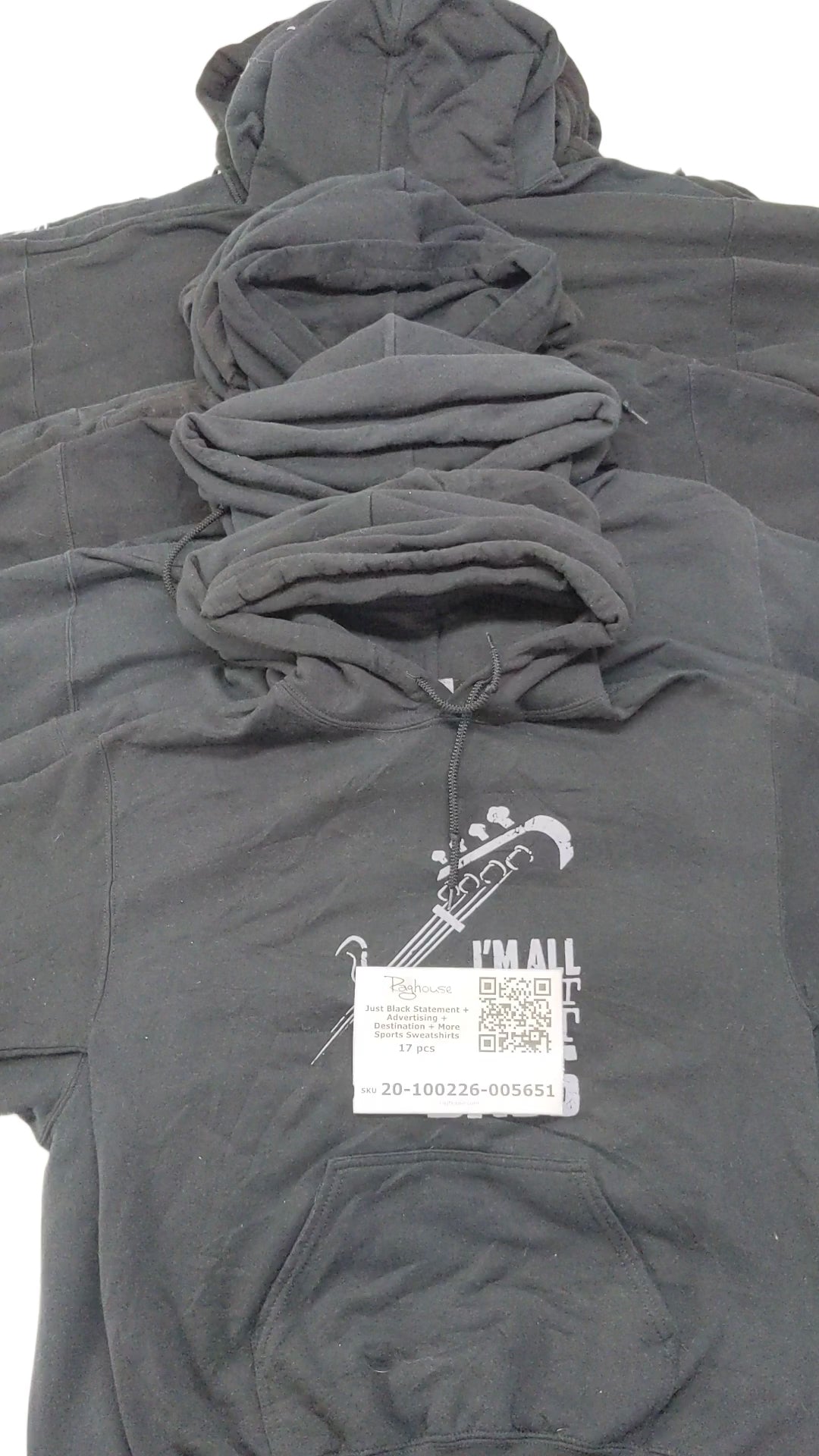 Just Black Statement + Advertising + Destination + More Sports Sweatshirts 17 pcs
