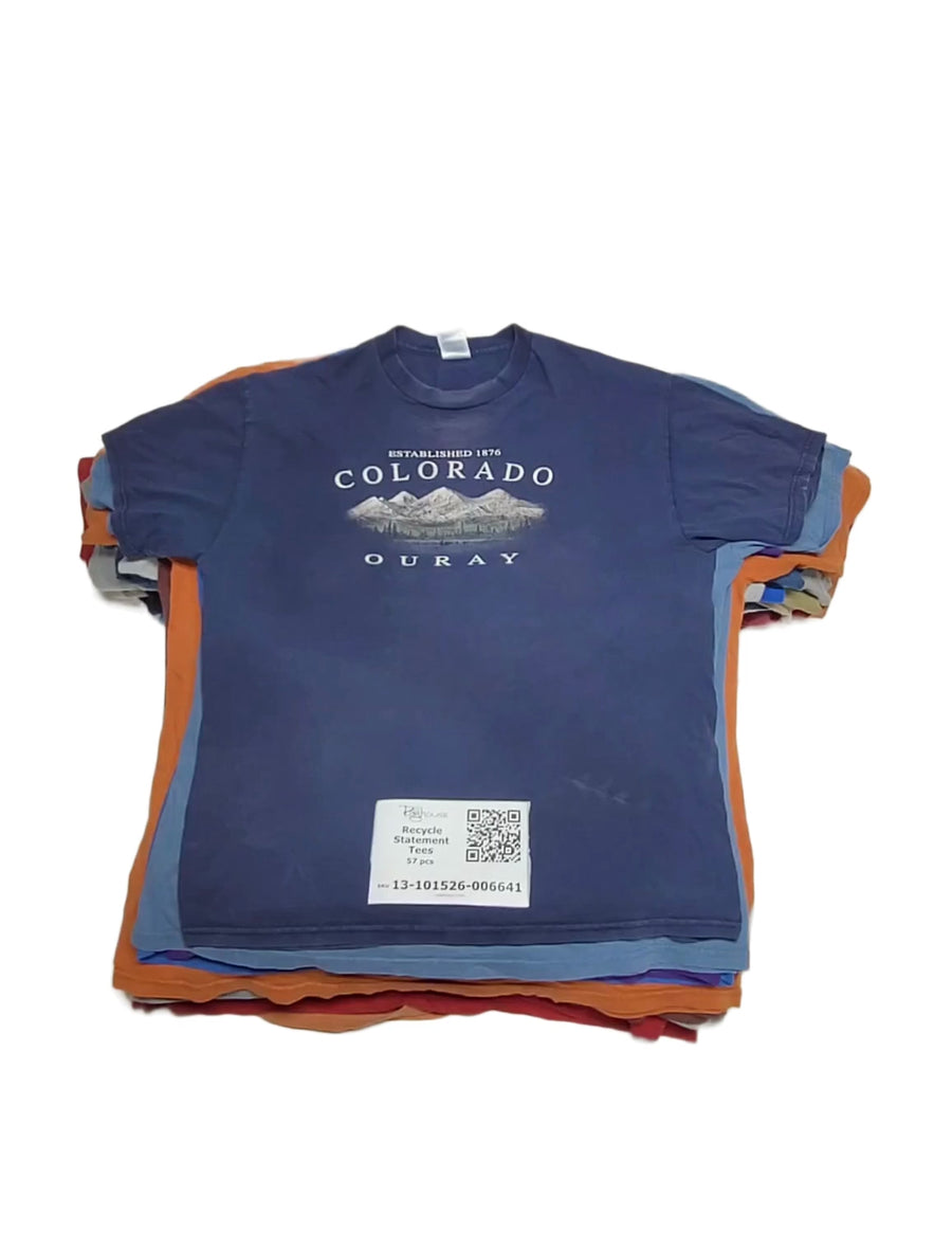 Recycle Statement Tees 57 pcs