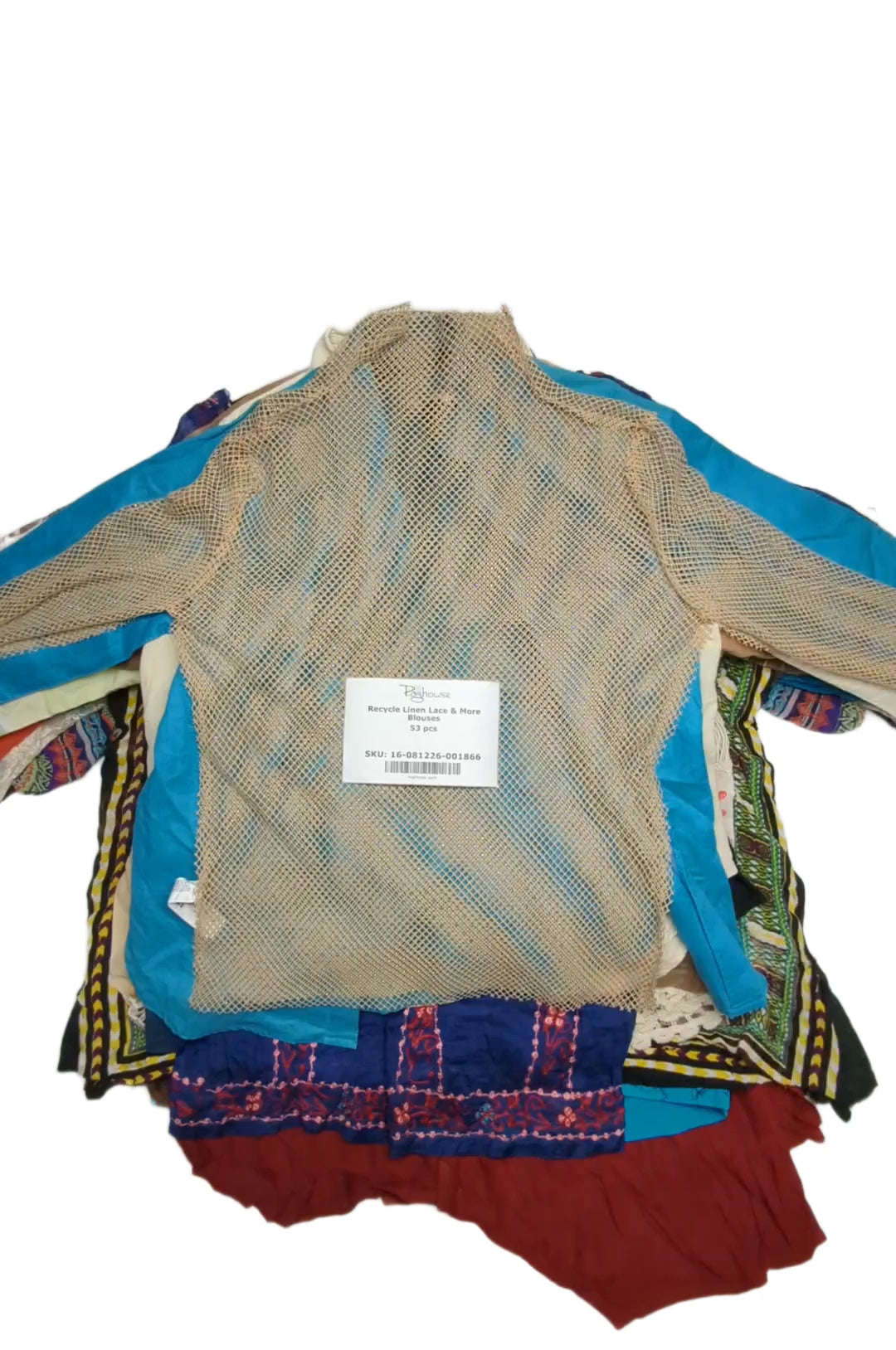 Recycle Linen Lace & More Blouses 53 pcs