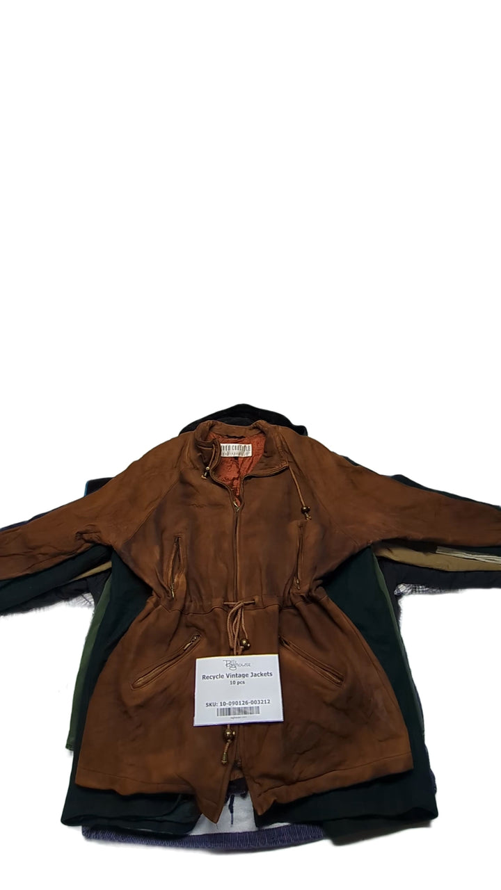 Recycle Vintage Jackets 10 pcs
