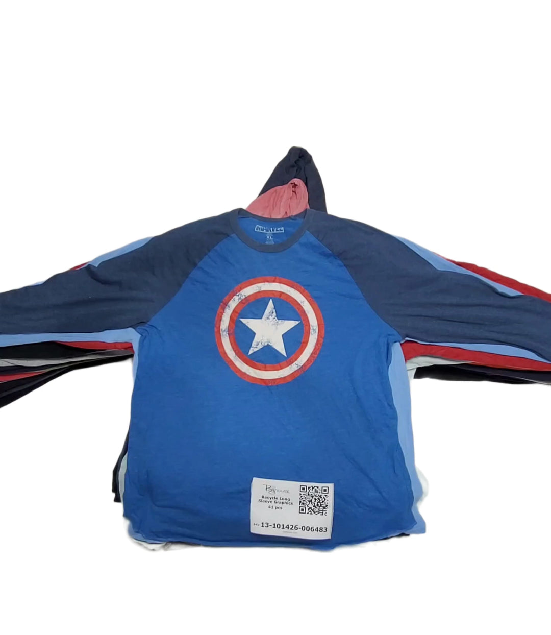 Recycle Long Sleeve Graphics 41 pcs