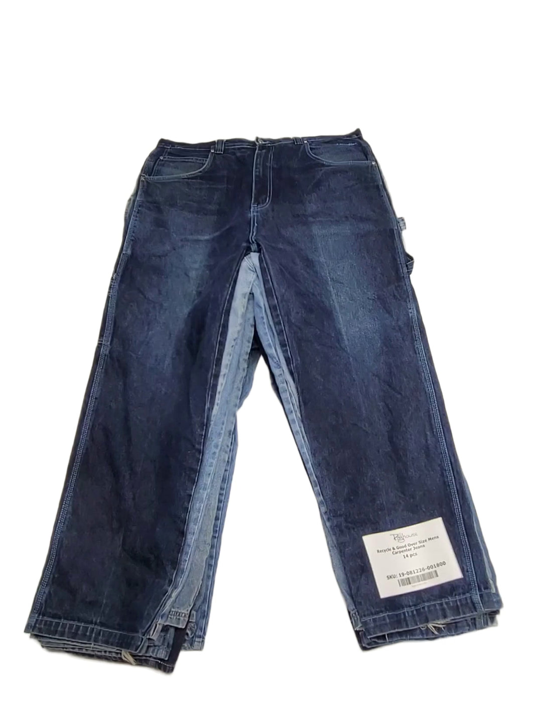 Recycle & Good Over Size Mens Carpenter Jeans 14 pcs