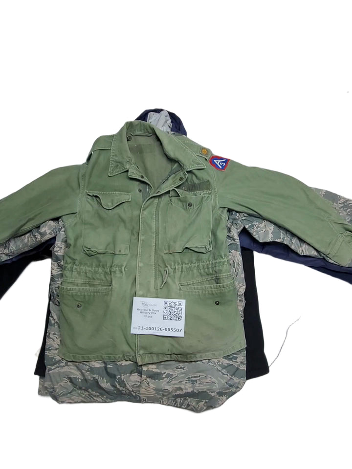 Recycle & Good Military Mix 12 pcs