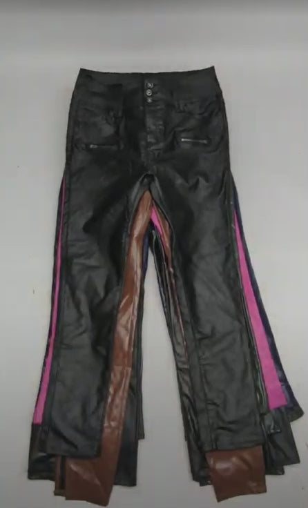 Faux Leather Pants & Shorts 23 pcs