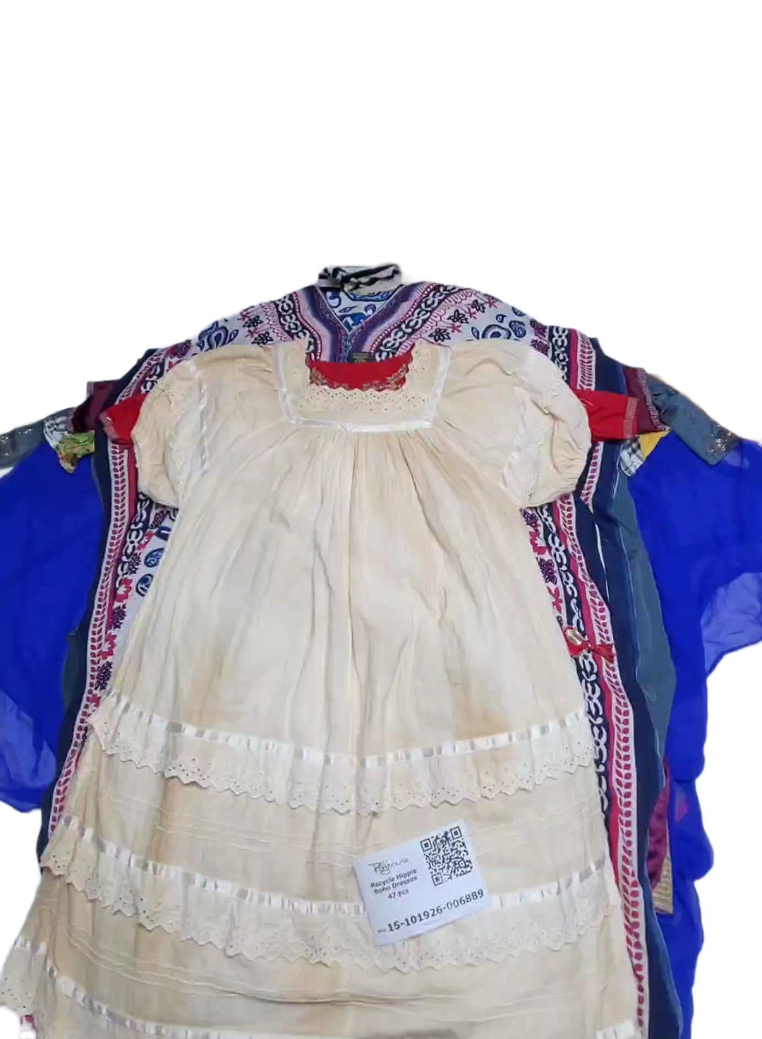Recycle Hippie Boho Dresses 47 pcs