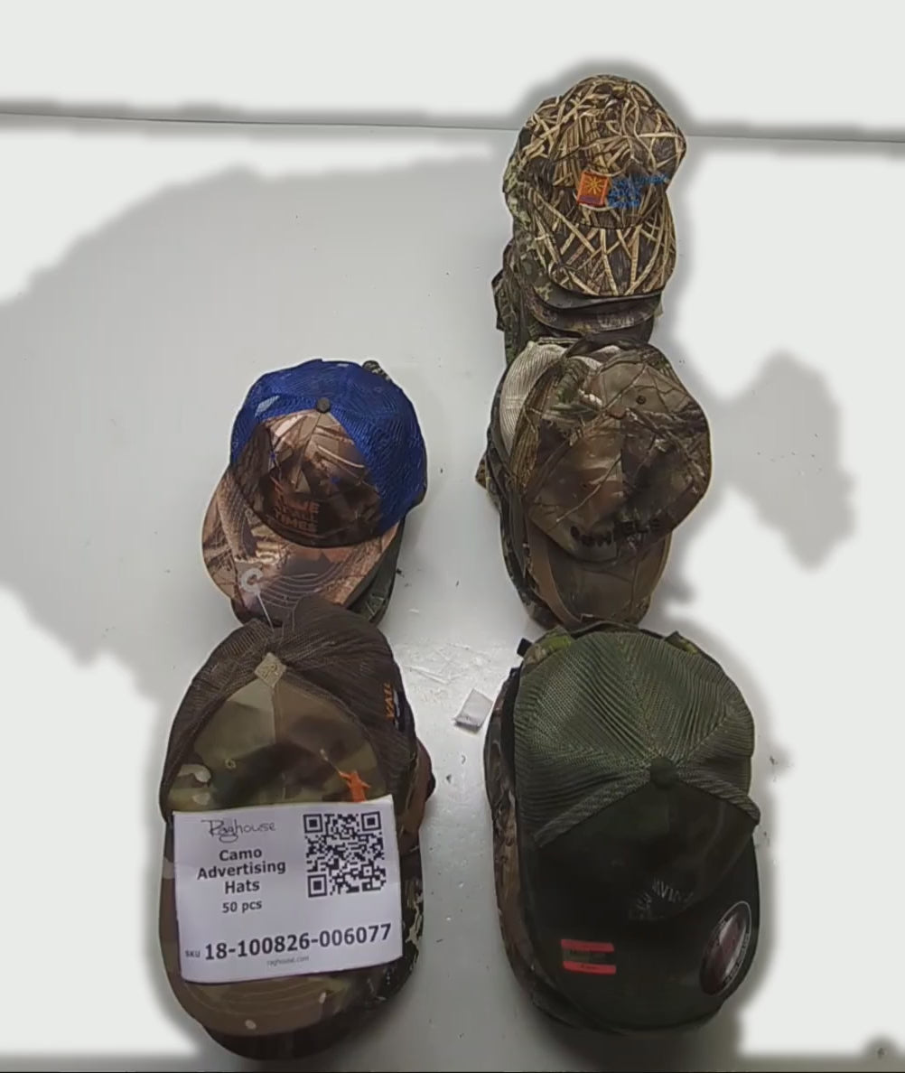 Hunter & Camo Advertisement Hats 50 pcs