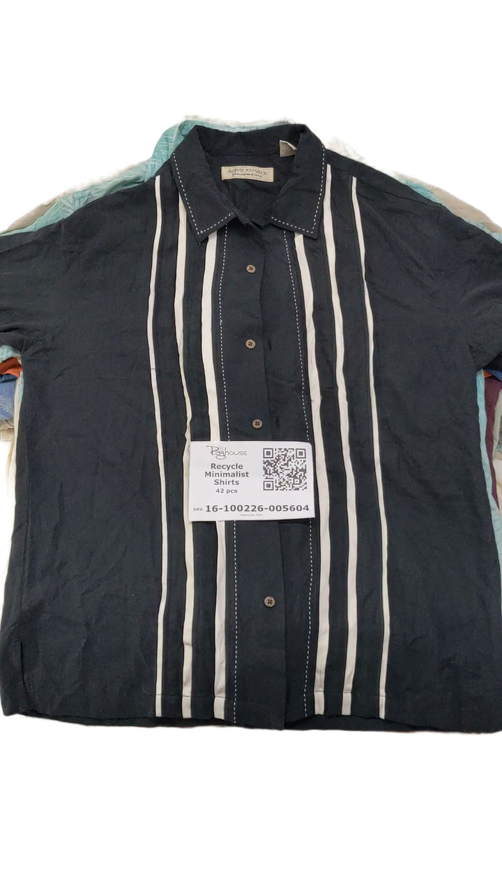Recycle Minimalist Shirts 42 pcs