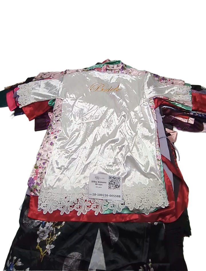 Silky Kimono Wraps 52 pcs