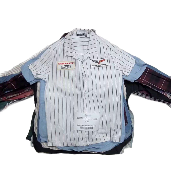 Recycle & Good Abercrombie Hollister American Eagle Aeropostale Shirts & Blouses 44 pcs