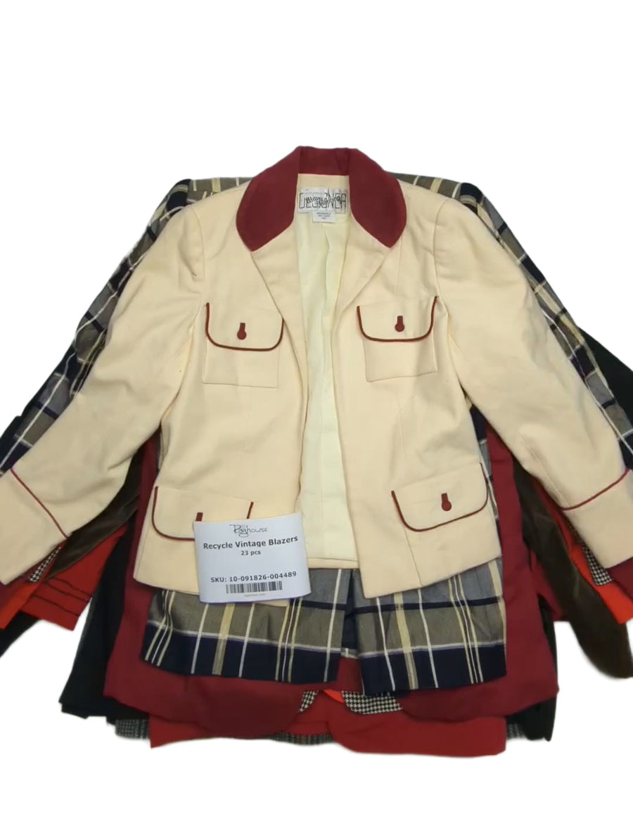 Recycle Vintage Blazers 23 pcs
