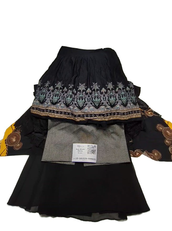 Just Black Skirts 63 pcs