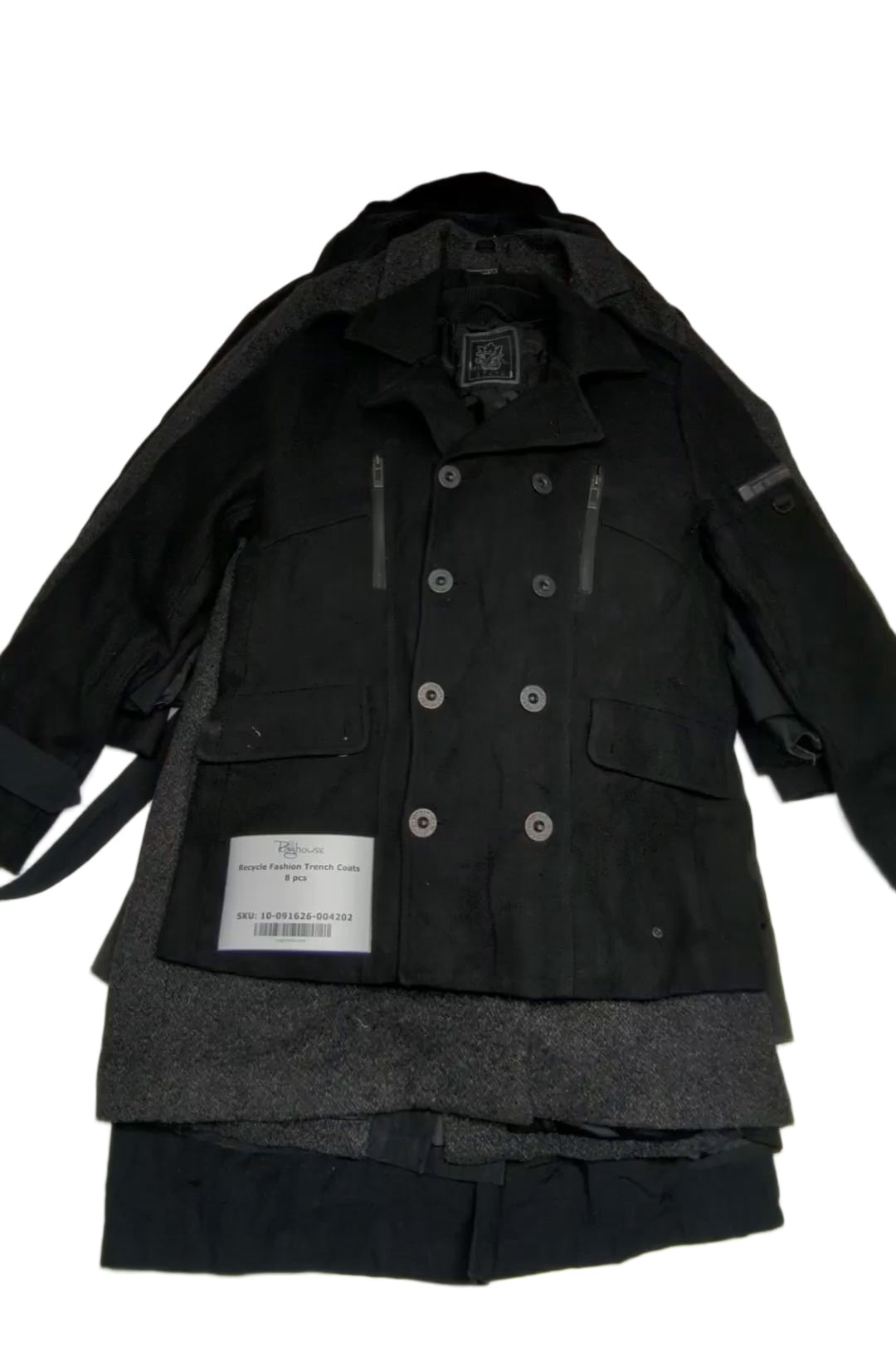 Recycle Fashion Trench Coats 8 pcs