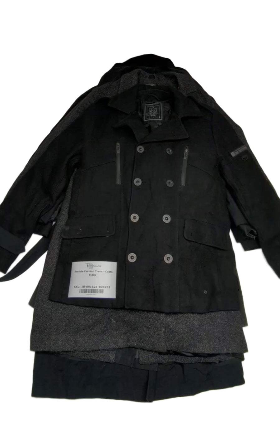 Recycle Fashion Trench Coats 8 pcs