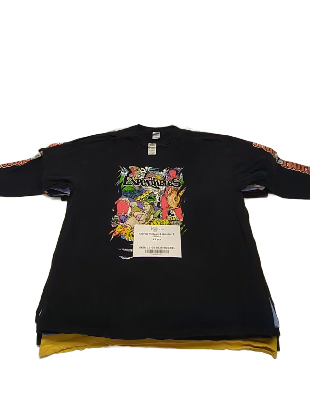 Recycle Vintage & Graphic T-Shirts 43 pcs