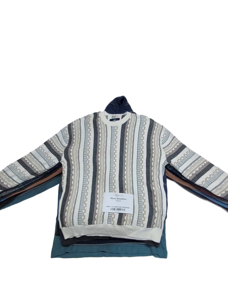 Mens Sweaters 19 pcs