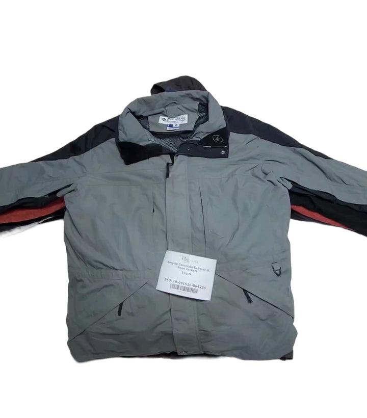 Recycle Columbia Cabelas LL Bean Jackets 14 pcs