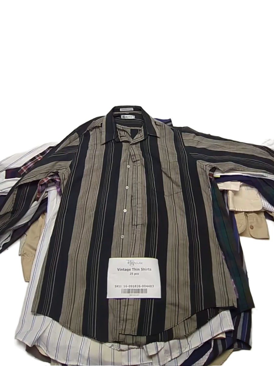 Vintage Thin Shirts 25 pcs