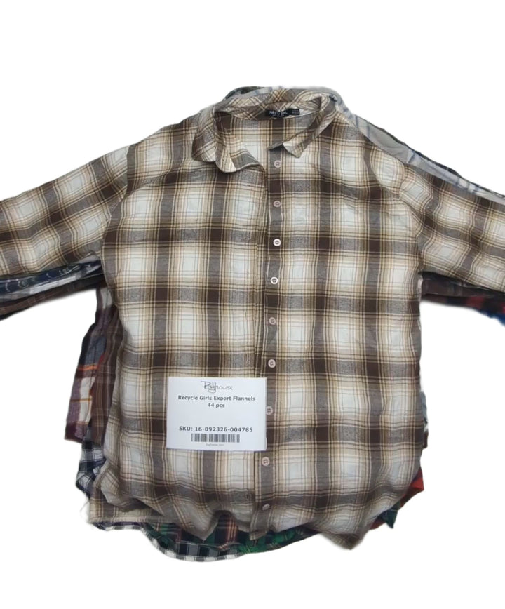 Recycle Girls Export Flannels 44 pcs