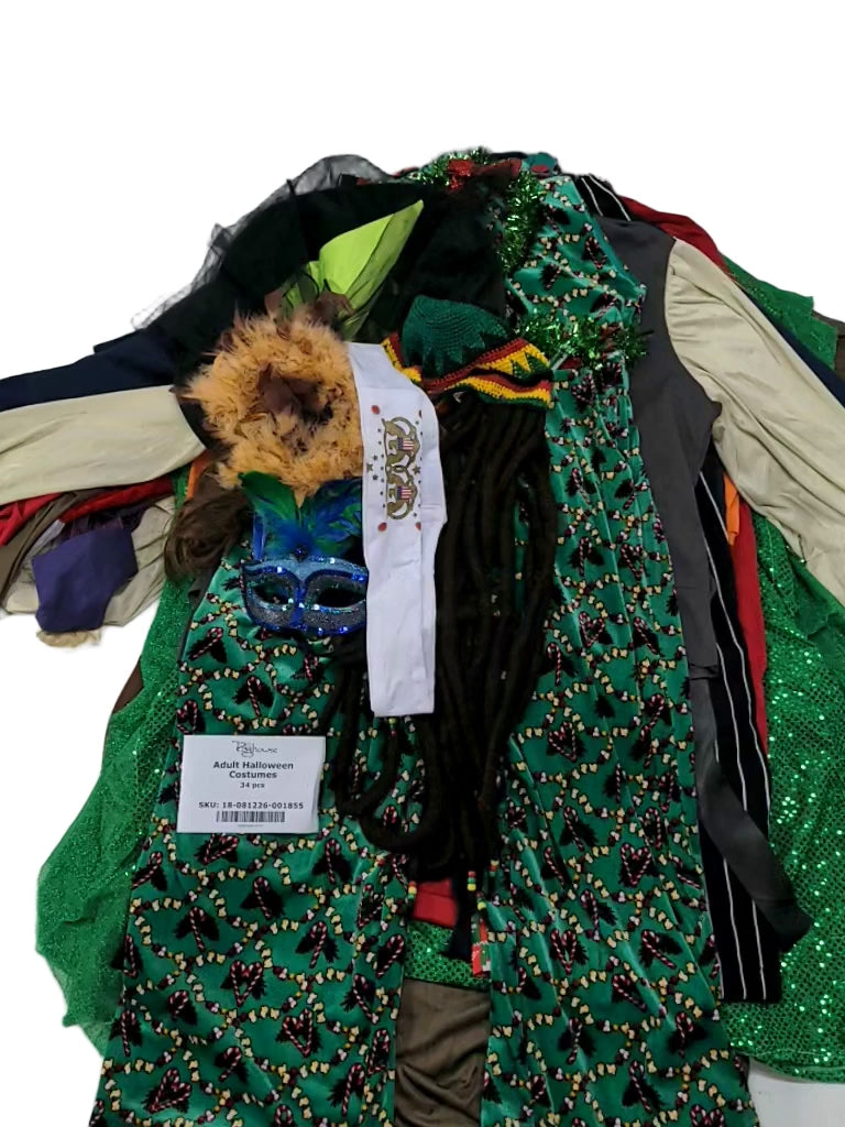 Adult Halloween Costumes 34 pcs