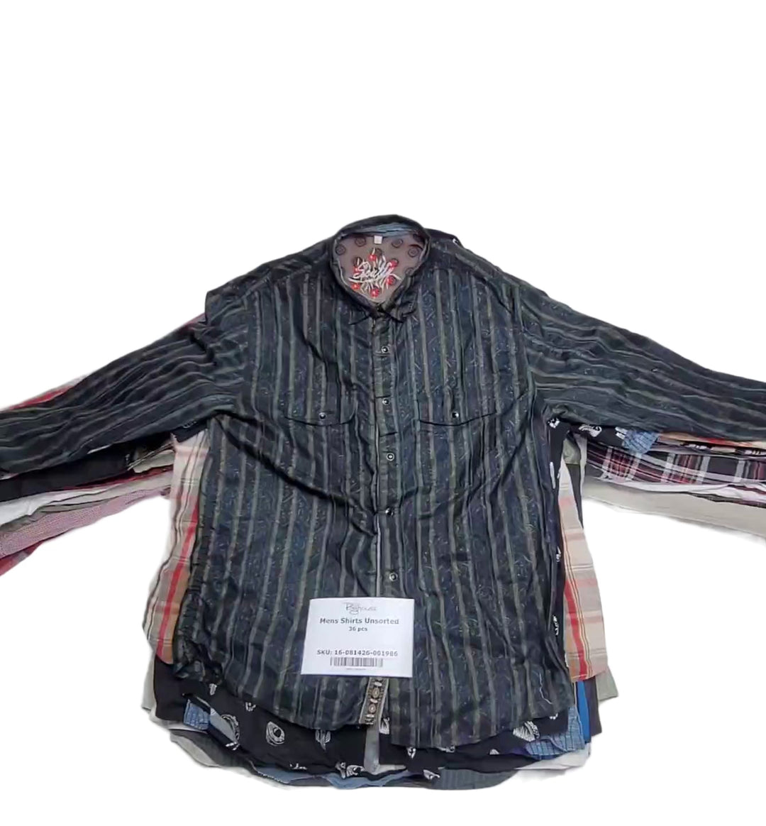 Mens Shirts Unsorted 36 pcs