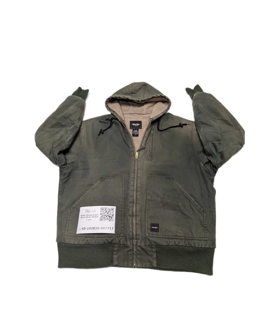 Walls Mossy Green Work Wear Jacket 1 pc
