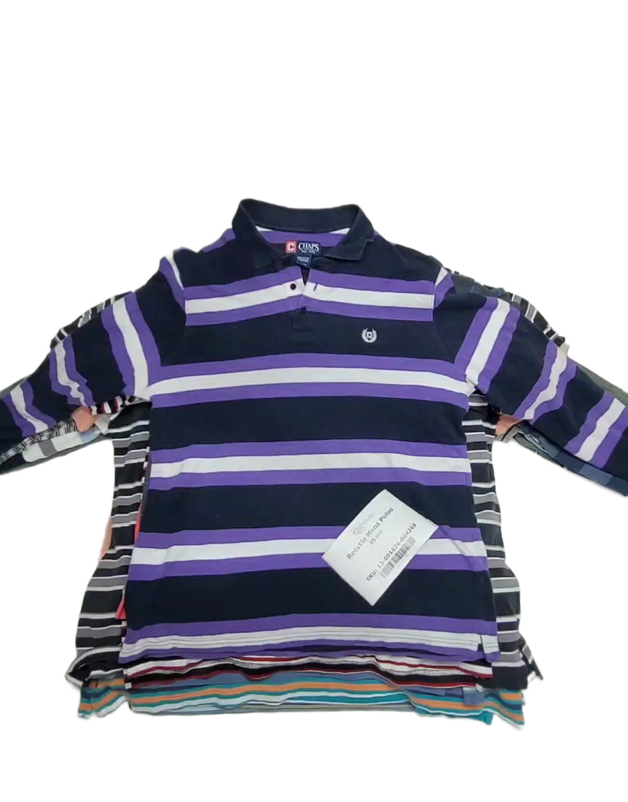 Recycle Mens Polos 45 pcs