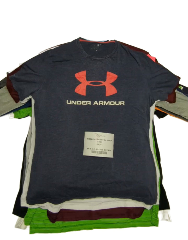 Recycle Under Armour Tees 64 pcs