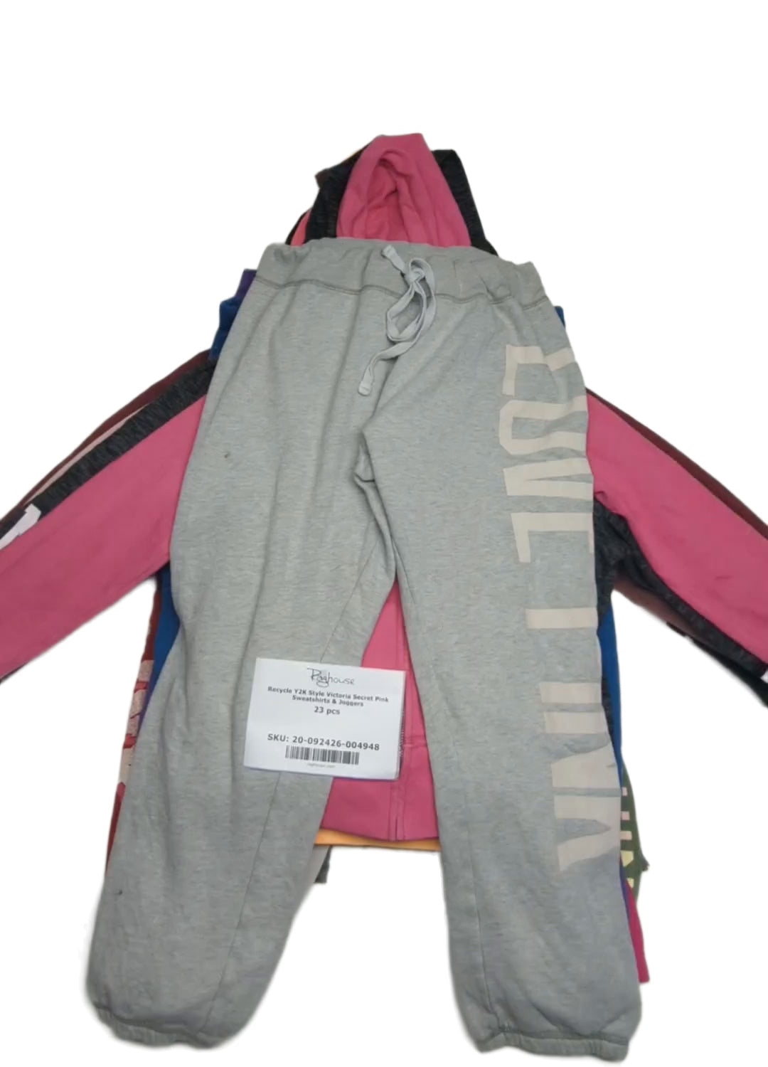 Recycle Y2K Style Victoria Secret Pink Sweatshirts & Joggers 23 pcs