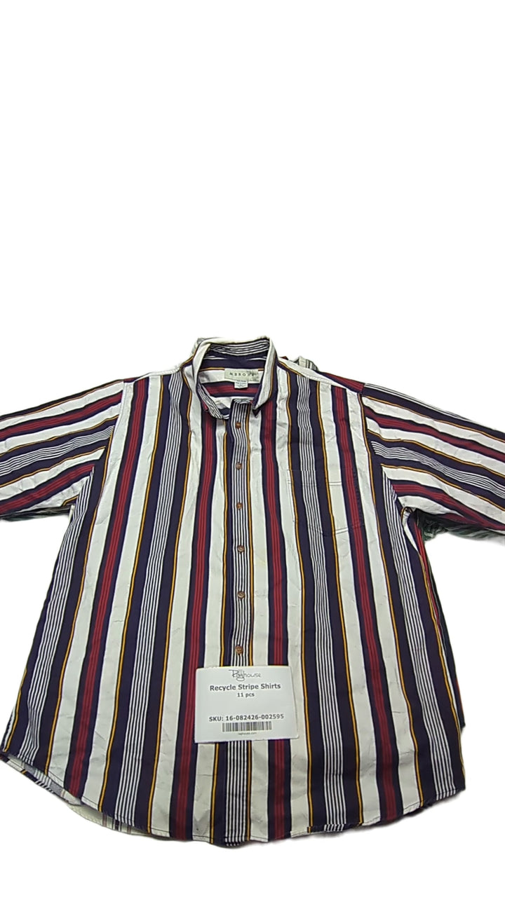Recycle Stripe Shirts 11 pcs