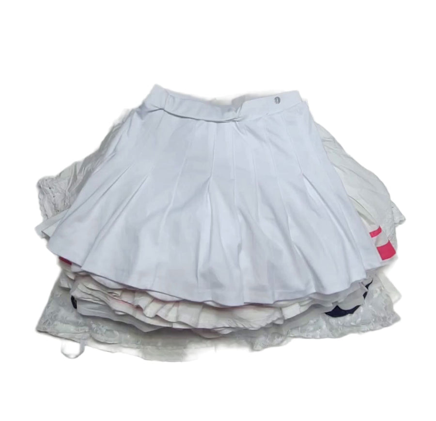 Dirty White Mini Skirts 36 pcs