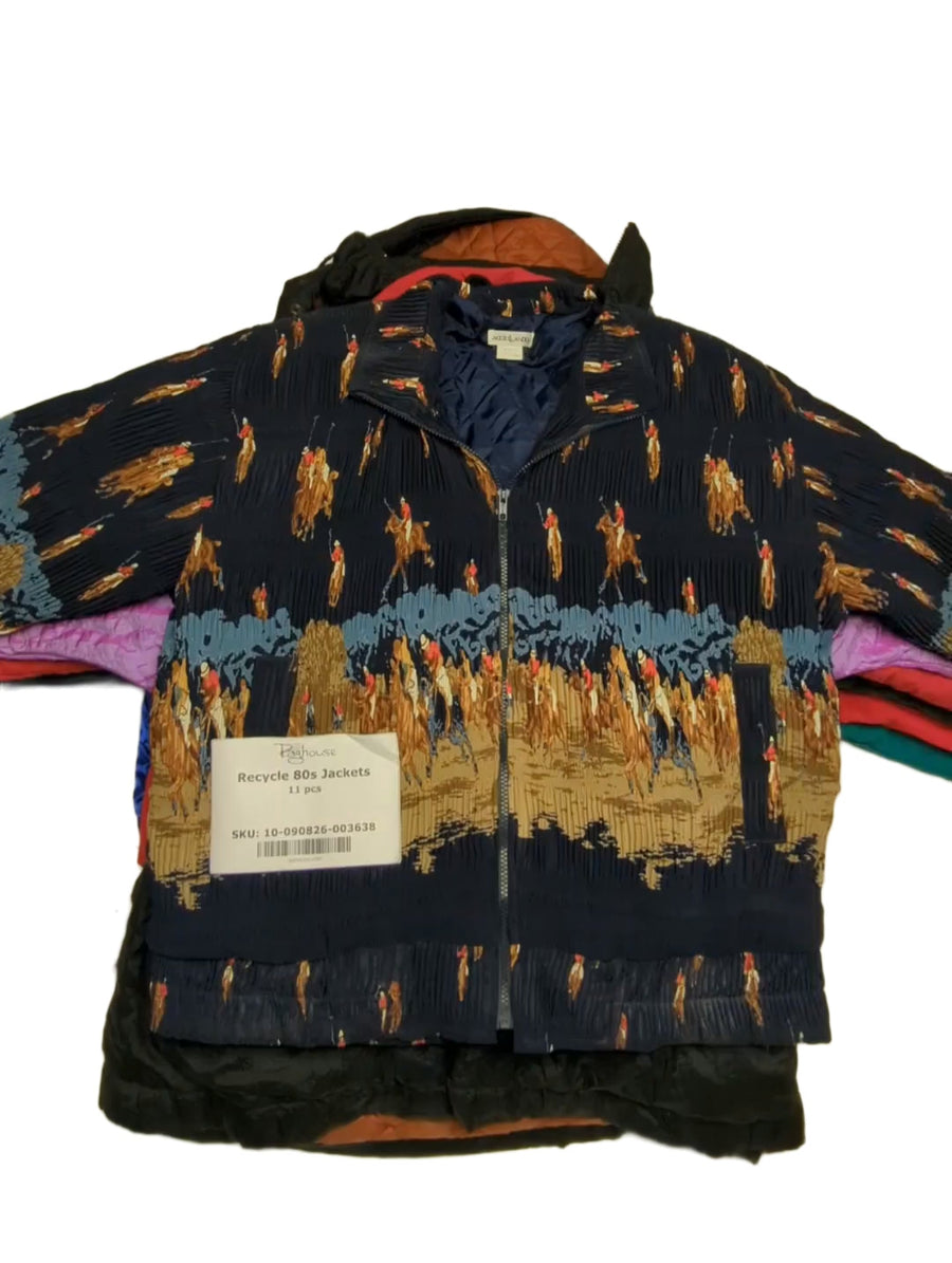Recycle 80s Jackets 11 pcs