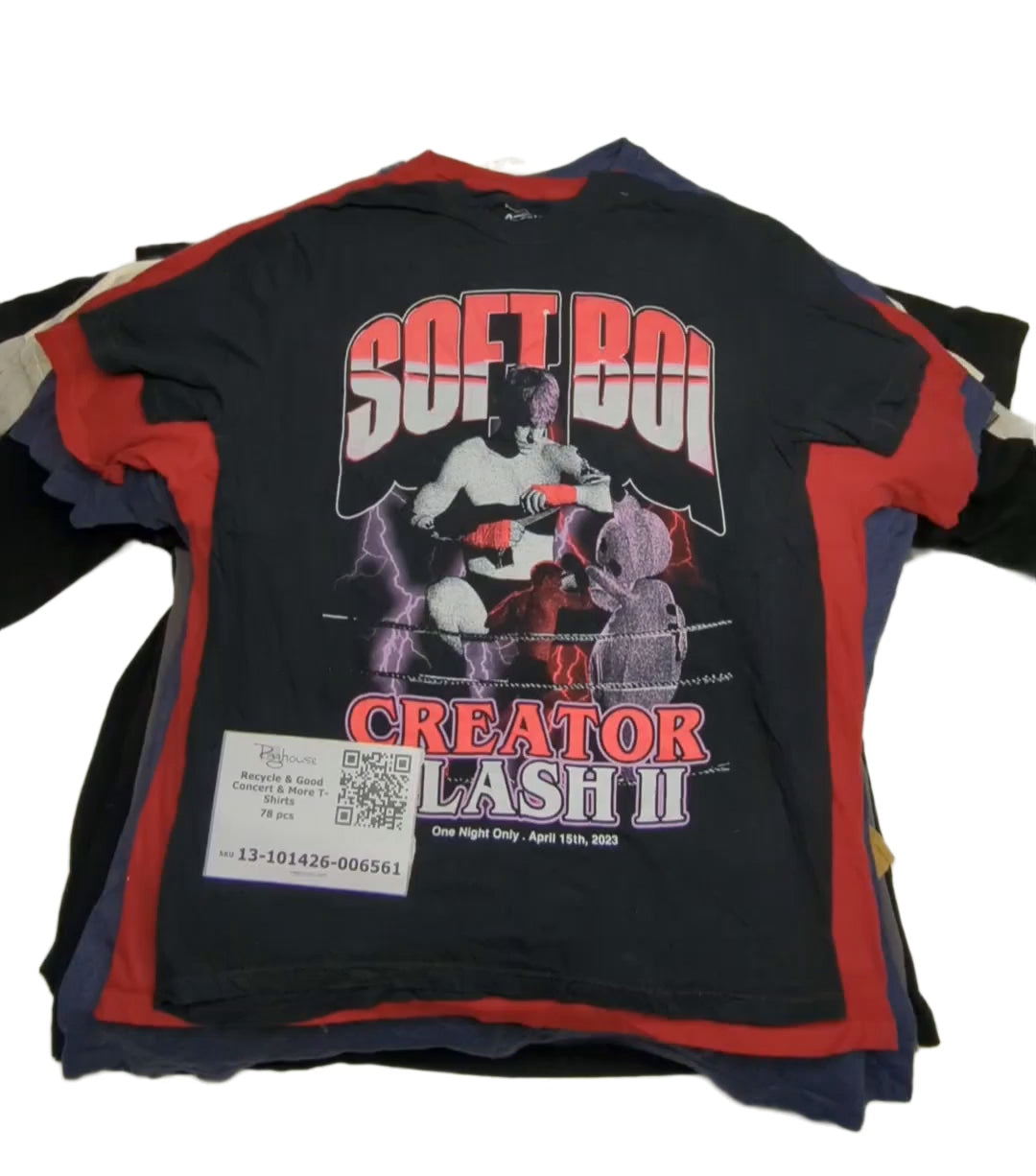 Recycle & Good Concert & More T-Shirts 78 pcs