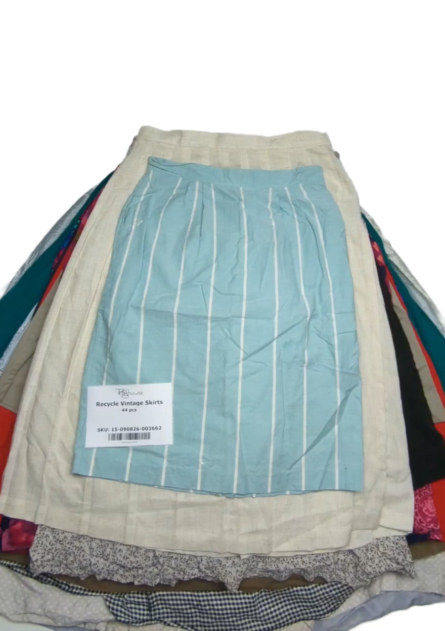 Recycle Vintage Skirts 44 pcs