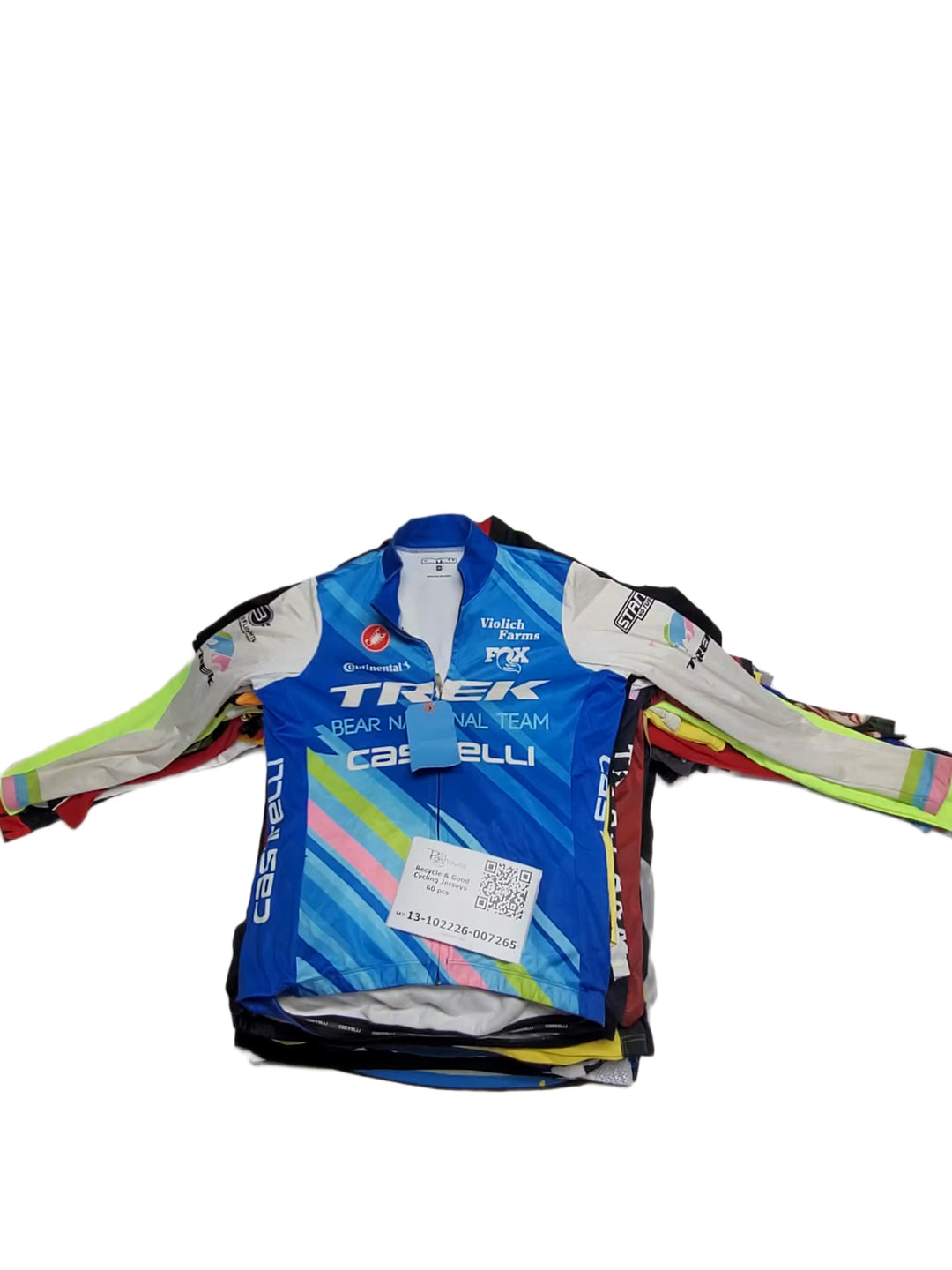 Recycle & Good Cycling Jerseys 60 pcs