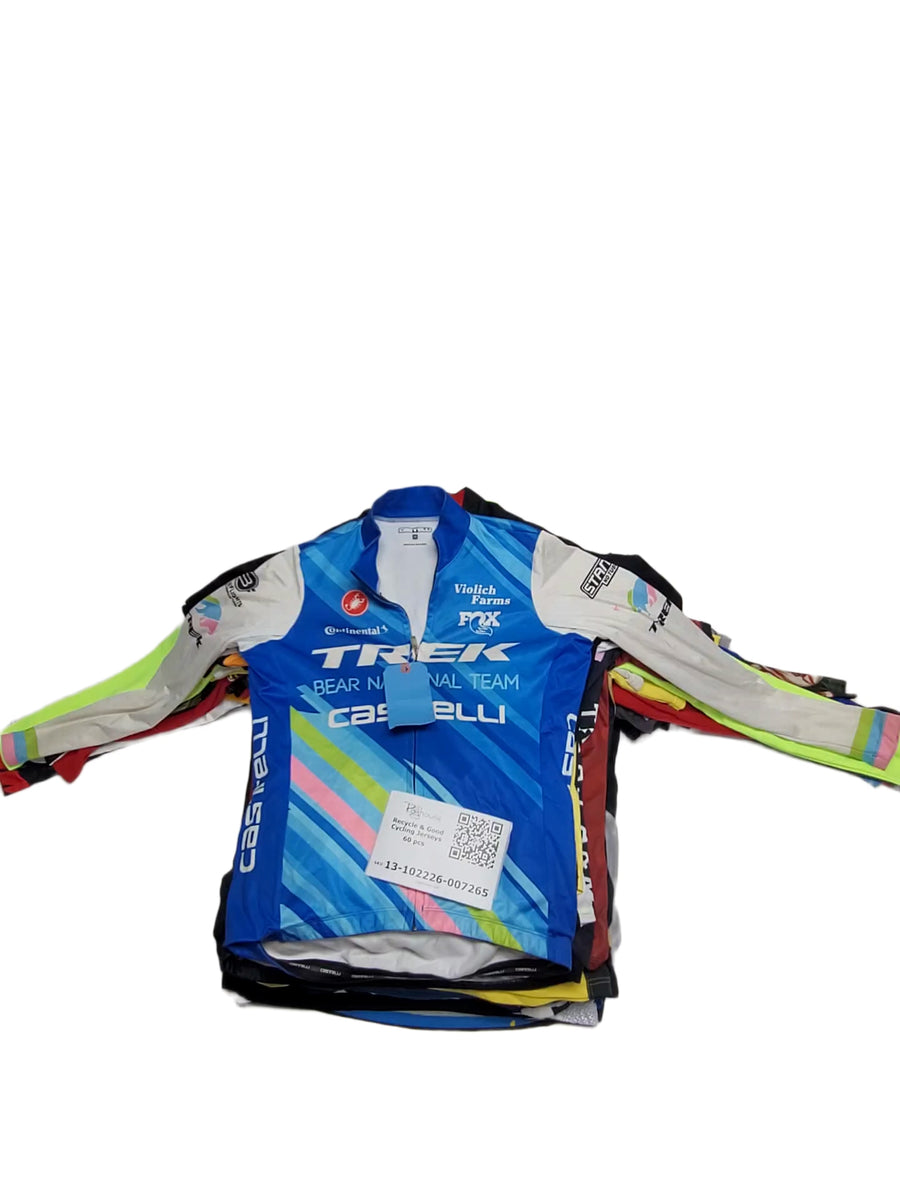 Recycle & Good Cycling Jerseys 60 pcs