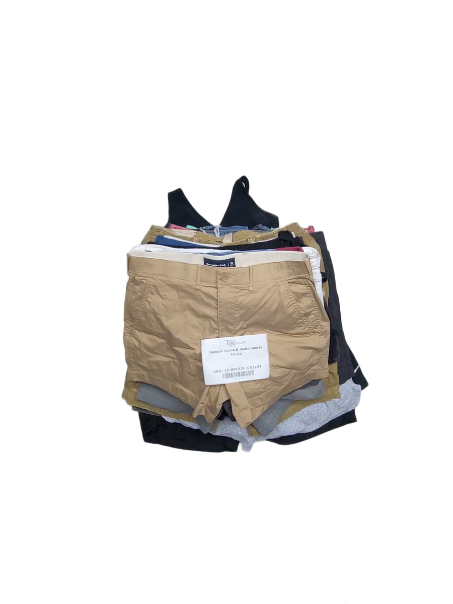 Recycle Brand & Skate Shorts 54 pcs