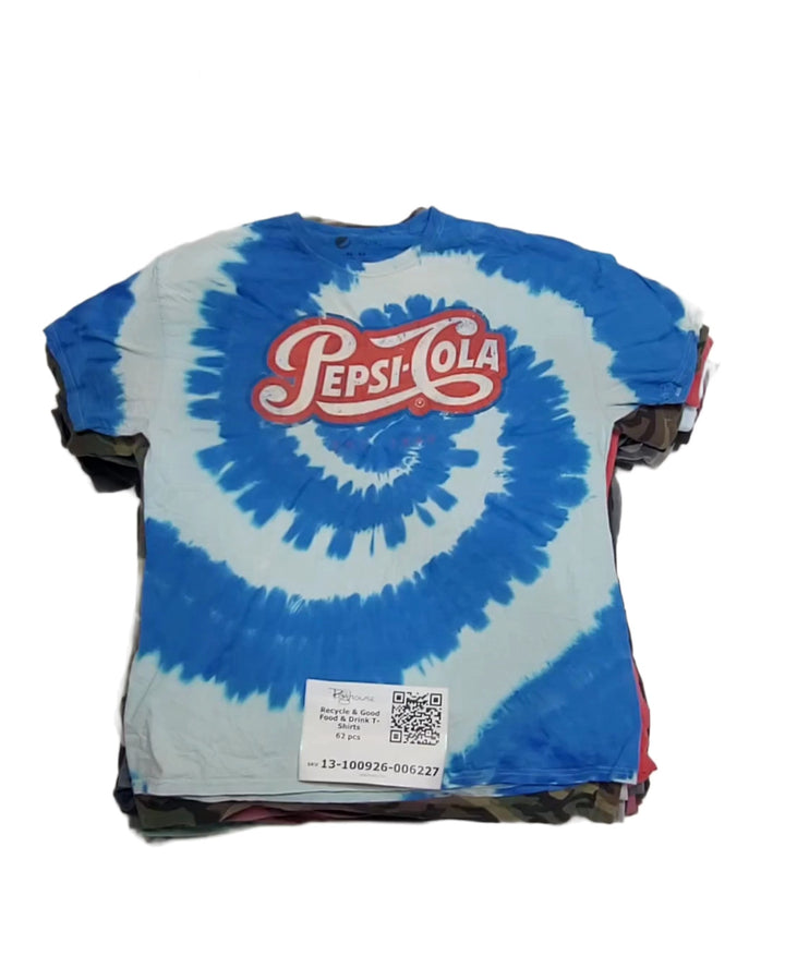 Recycle & Good Food & Drink T-Shirts 62 pcs