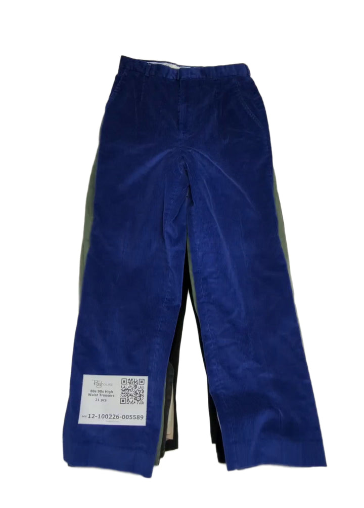 80s 90s High Waist Trousers 21 pcs