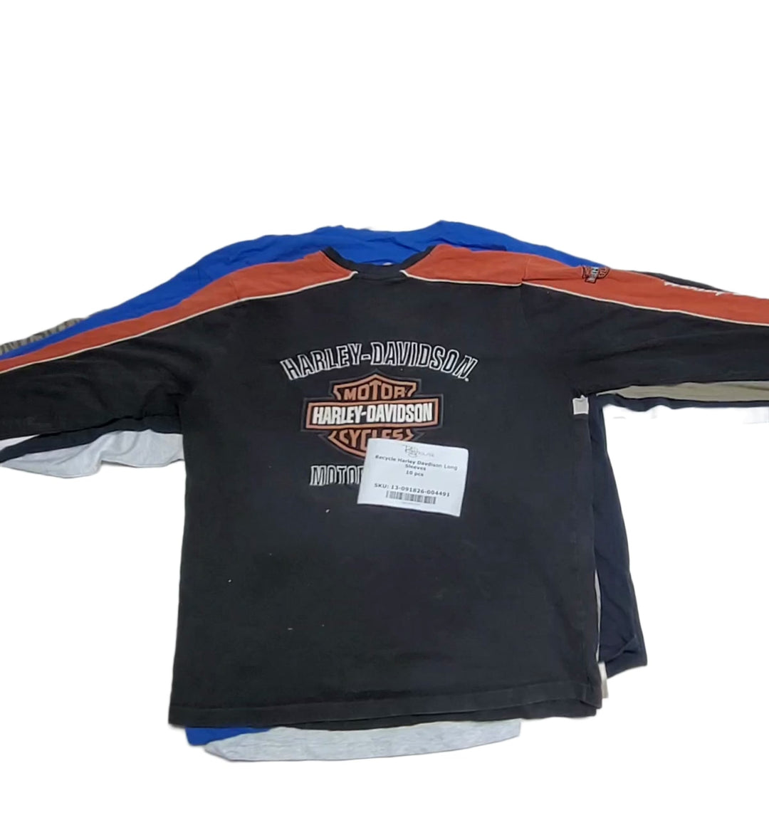 Recycle Harley Davdison Long Sleeves 10 pcs