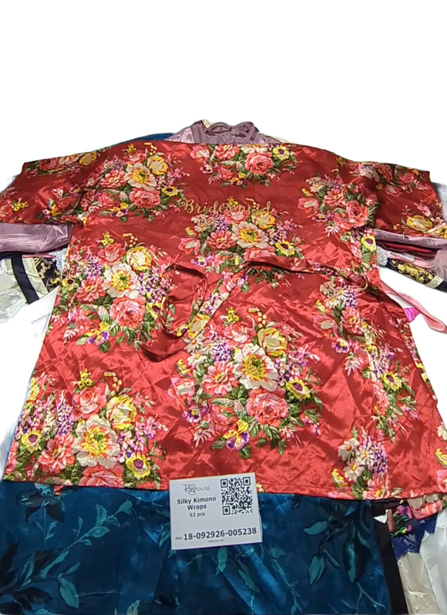Silky Kimono Wraps 52 pcs