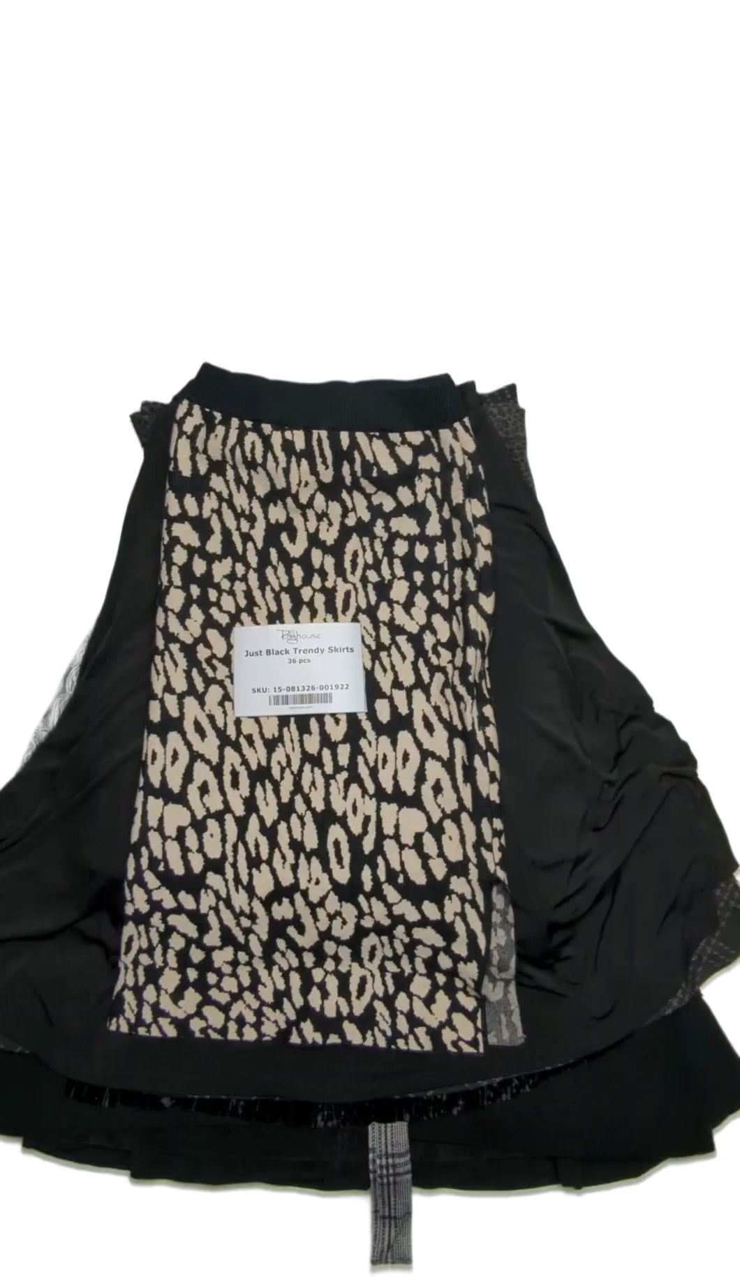 Just Black Trendy Skirts 36 pcs