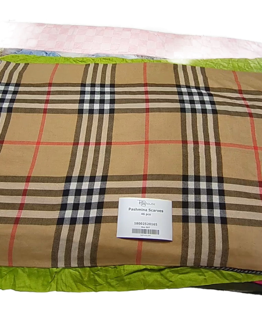 Pashmina Scarves 46 pcs