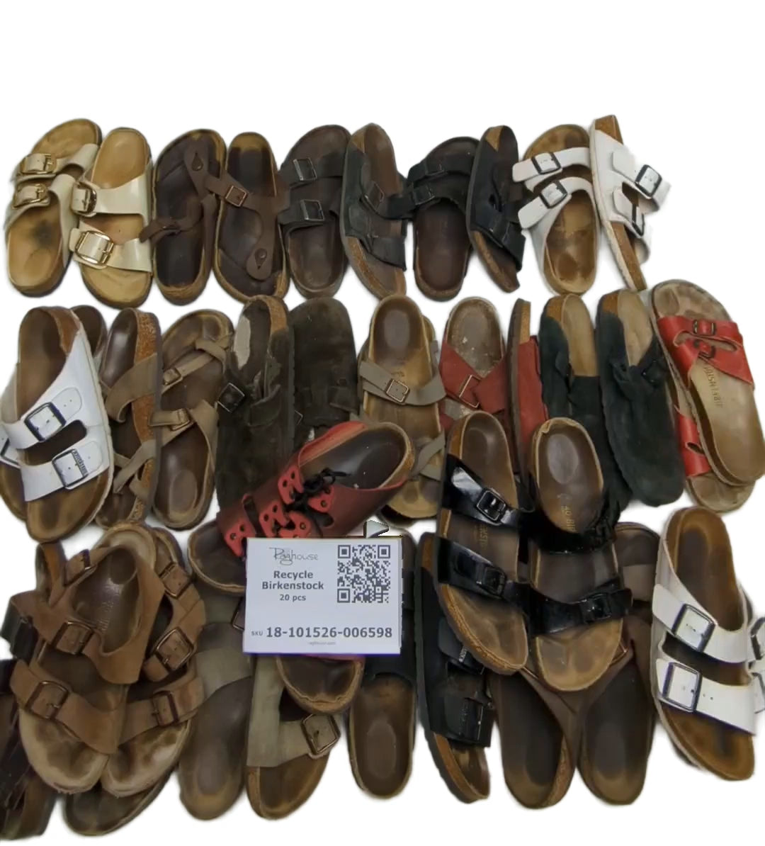 Recycle Birkenstock 20 pcs