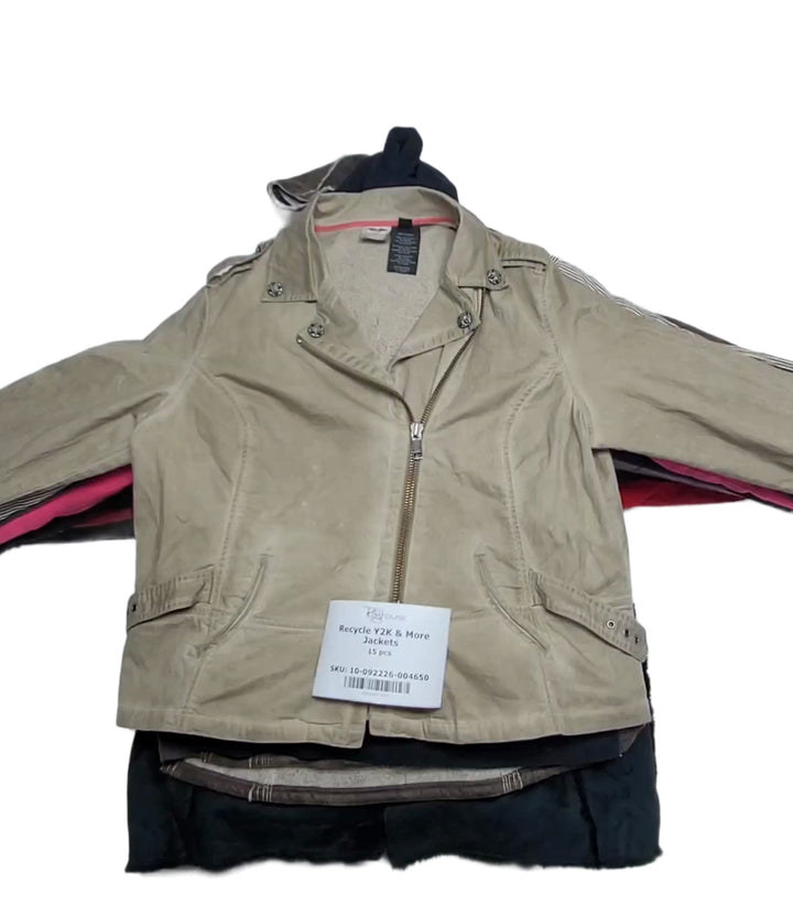 Recycle Y2K & More Jackets 15 pcs
